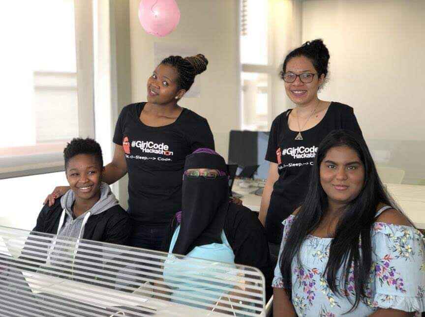 GirlCode hackathon team